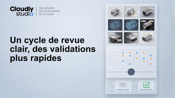 Stopper le Ping-Pong de Révision - Workflow d’Approbation de Rendu 3D Efficace