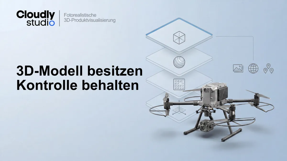 Nur Rendering vs. Modelleigentum: Wann der Besitz des 3D-Modells zum echten Business-Hebel wird
