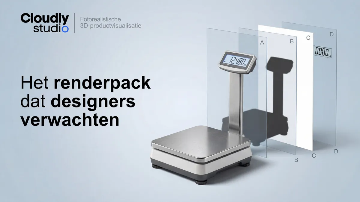 Het renderpack dat designers verwachten: De leveringsspecificatie die vertrouwen in 3D opbouwt