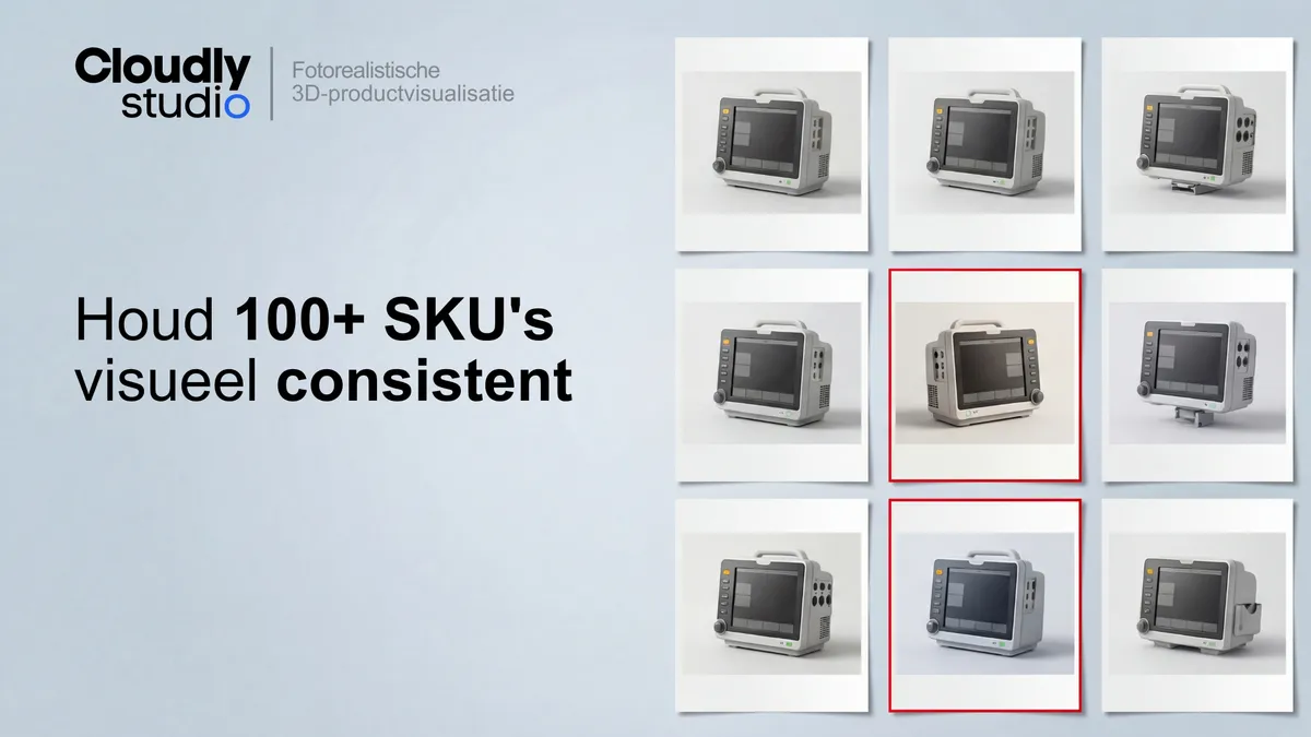 Houd 100+ SKU's visueel consistent: 1:1 camera-matching zonder verlies van kwaliteitsverbeteringen