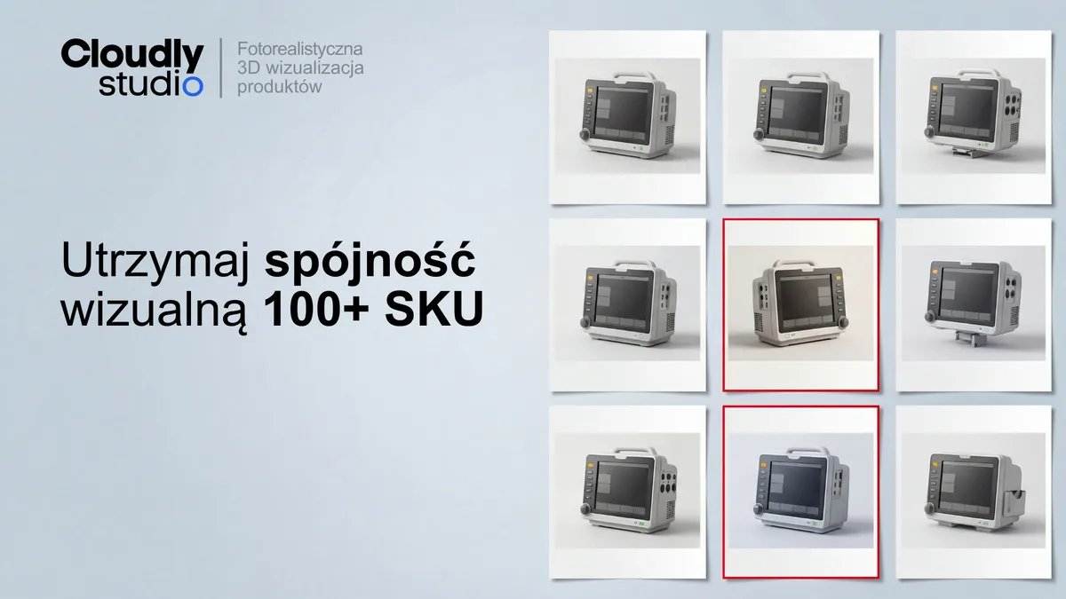 Utrzymaj spójność wizualną 100+ SKU: Dopasowanie kamery 1:1 bez utraty jakości oświetlenia