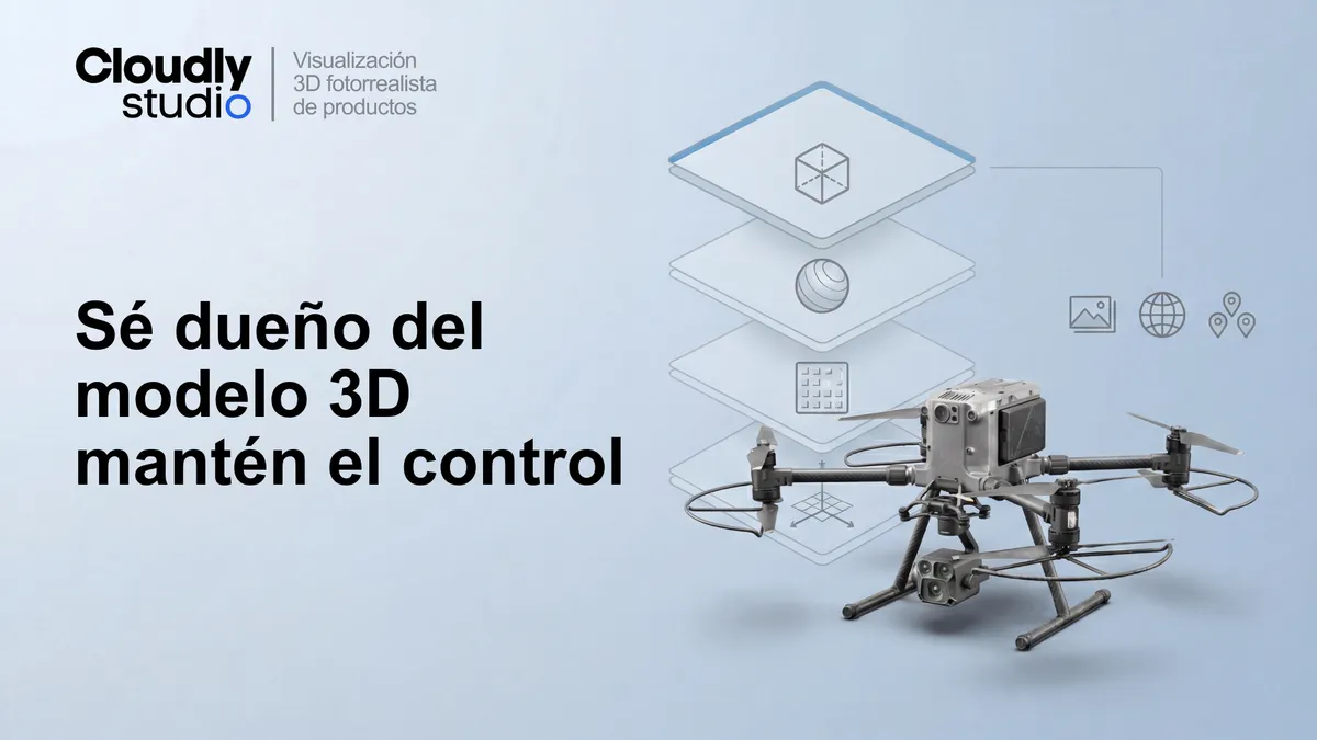 Solo renderizado vs. Propiedad del modelo: Cuándo poseer el modelo 3D se convierte en una verdadera palanca de negocio