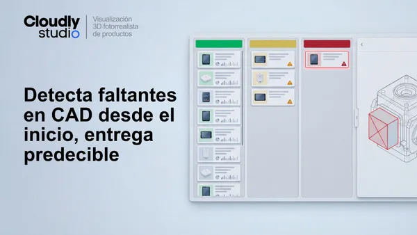 Evaluación de Planos CAD el Día Uno - Entrega Predecible de Renderizado 3D
