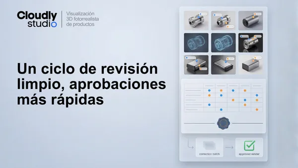Acabar con el Ping-Pong - Workflow de Aprobación de Renderizado 3D que Funciona